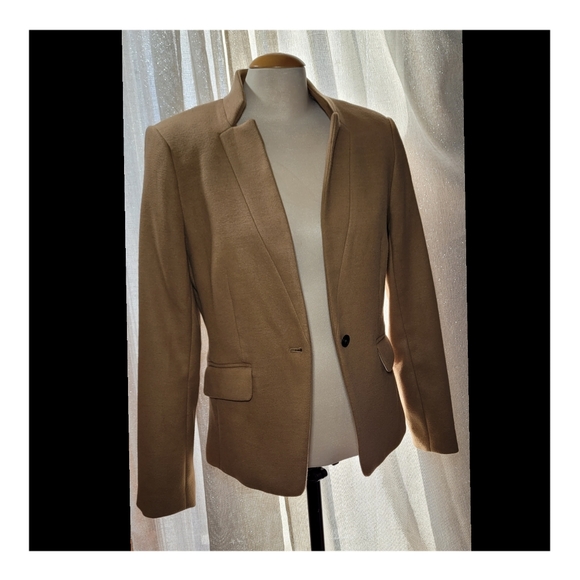 NWOT Banana Republic Camel Blazer - Picture 1 of 14